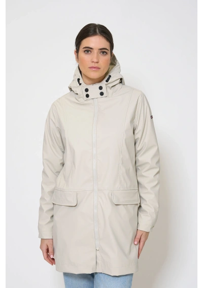 Batela Long Winter Raincoat for woman C3056 mk