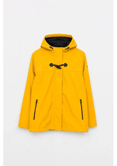 Chubasquero Trenca Batela de Mujer de invierno C3187 amarillo