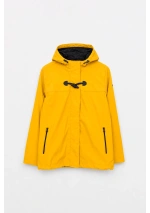 Chubasquero Trenca Batela de Mujer de invierno C3187 amarillo