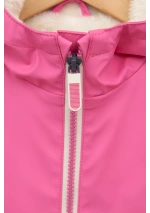 Chubasquero Batela de Niña para Invierno C3157 rosa SN cierre
