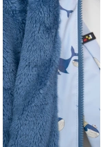 Chubasquero Batela Capa de Bebé con Ballenas C3145 cwsy forro