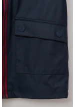 Chubasquero Batela de Niño para Invierno C3155 azul marino bolsillo