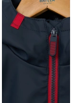Chubasquero Batela de Niño para Invierno C3155 azul marino cremallera