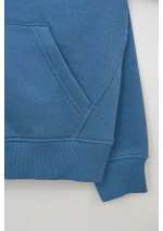 Batela Boys' Zip-Up Surf Hoodie N1945 stellar blue pocket