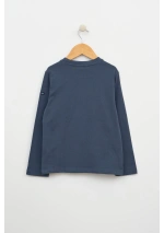 Batela Boys' Surfers T-Shirt N1920 mh dark blue back