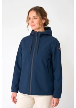 Chaqueta Softshell Batela de Mujer polar A2603 azul marino