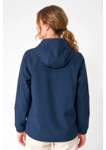 Chaqueta Softshell Batela de Mujer polar A2603 azul marino espalda