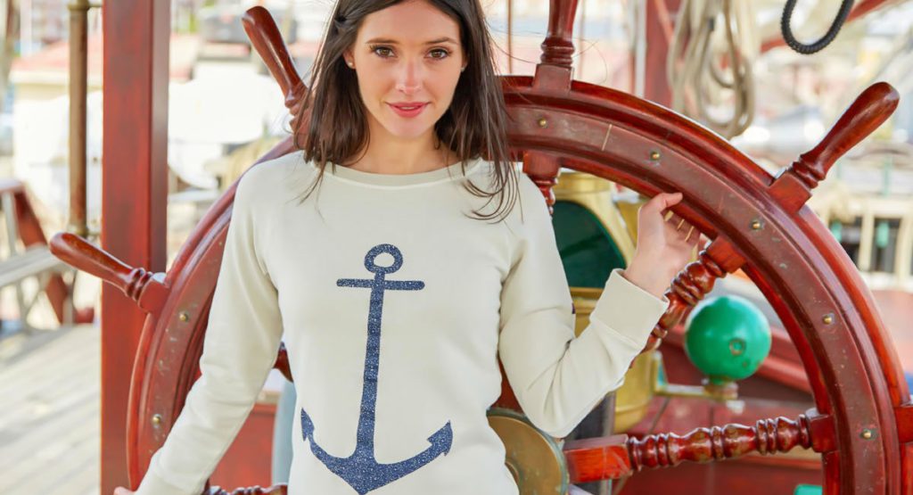 sudadera ancla mujer sudadera ancla