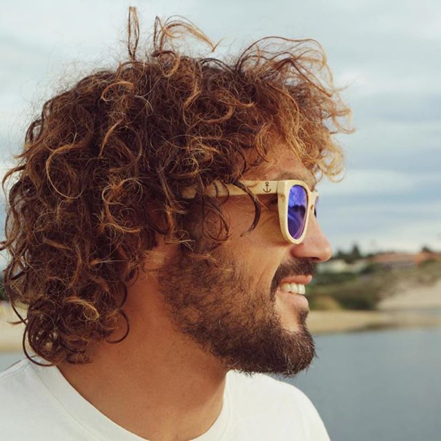Gafas de sol de bambú Parafina Gafas de sol de bambú ecológico