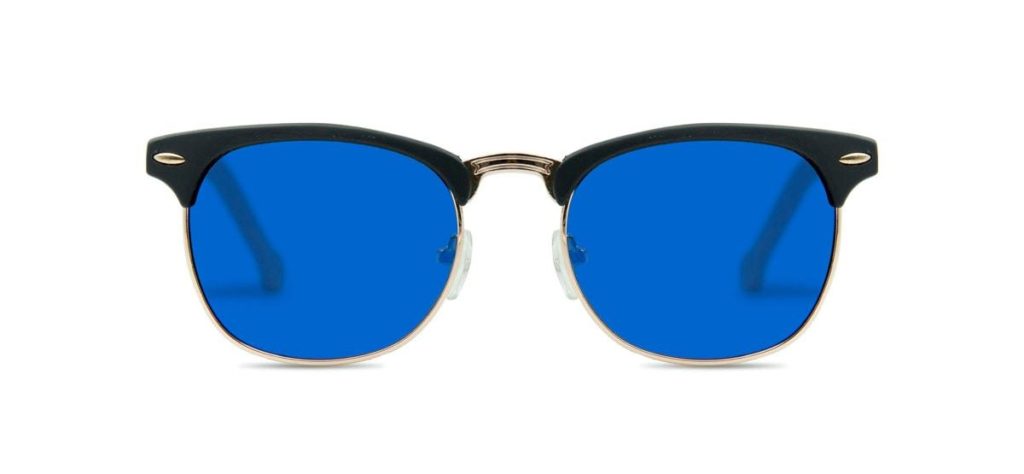 Gafas de sol hibridas Parafina Gafas de sol de plástico reciclado y bambú