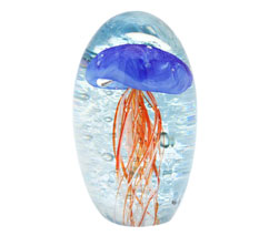 Jellyfish paperweights