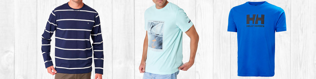 Camisetas marineras de hombre